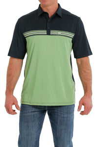 Cinch Nvy/Grn Polo S/S MTK1872001